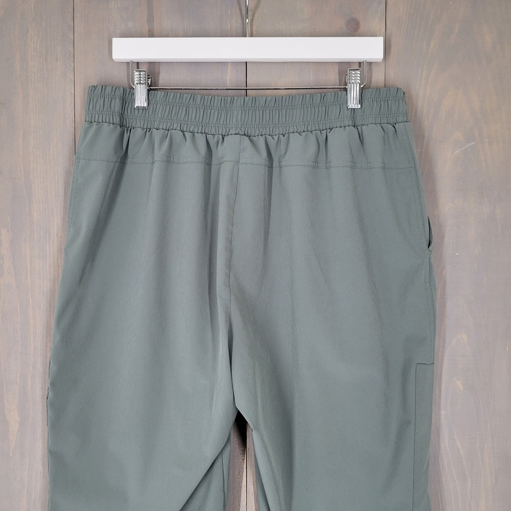 Avia Cargo Pants Womens L 12-14 Sage Green High Rise Utility Hiking Athleisure - Picture 6 of 9
